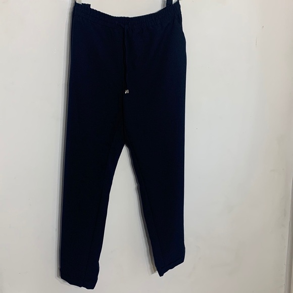 Bundle of 2 Roz & Ali plus size pull on cuffed high waisted pants navy & black - Picture 5 of 12